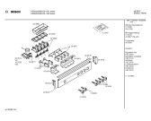 Схема №2 HEN222ACC с изображением Панель управления для электропечи Bosch 00295037