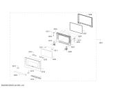 Схема №3 HB84H500W с изображением Панель управления для плиты (духовки) Siemens 00744342