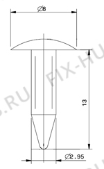 Большое фото - Часть корпуса для холодильника Electrolux 2913273021 в гипермаркете Fix-Hub