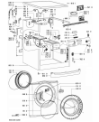 Схема №1 WA PL XL 94 FLD с изображением Модуль (плата) для стиральной машины Whirlpool 480111103115