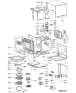 Схема №1 JT 359/BL с изображением Дверца для свч печи Whirlpool 481246469344