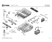 Схема №4 DTS6401 с изображением Фронтальное колено для посудомойки Bosch 00365157