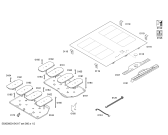 Схема №1 T45T63X0 Flex Induction VELR.PLANO с изображением Стеклокерамика для плиты (духовки) Bosch 00686428
