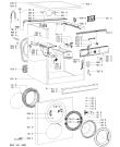Схема №1 AWOD45054 (F091438) с изображением Руководство для стиральной машины Indesit C00366664