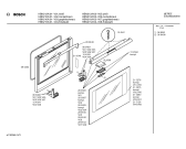 Схема №2 HBN210A с изображением Панель управления для духового шкафа Bosch 00296973