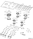 Схема №1 HG755521FM с изображением Керамическая поверхность для духового шкафа Aeg 140015092129