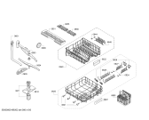 Схема №2 S513G40X0R с изображением Передняя панель для электропосудомоечной машины Bosch 11021740
