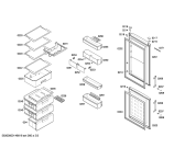 Схема №2 KG33VX97 с изображением Дверь для холодильника Siemens 00249785