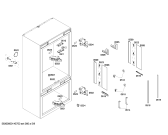 Схема №4 B36IT71SN с изображением Монтажный набор для холодильной камеры Bosch 00684891