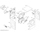 Схема №2 3SE761 с изображением Панель управления для сушильной машины Bosch 11003414