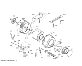 Схема №4 3TS637C TS637 с изображением Панель управления для стиралки Bosch 00442467