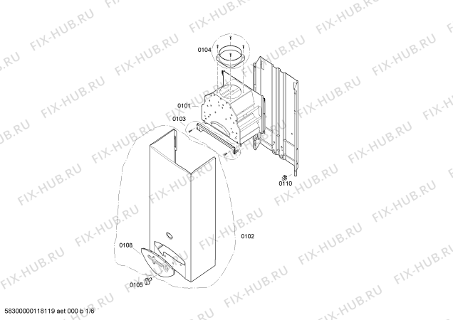 Схема №3 W18P23 с изображением Регулятор для водонагревателя Bosch 00640692