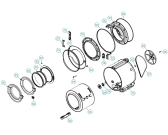 Схема №1 WMC63VACS US   -Stainless (341576, WM70.C) с изображением Рамка для стиралки Gorenje 503246