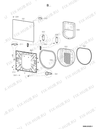 Схема №4 TRW 6060 li с изображением Проводка для стиралки Whirlpool 480112100823