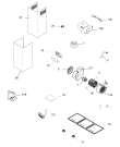 Схема №1 X79464MK1 с изображением Инструкция по эксплуатации для вытяжки Aeg 4055352894