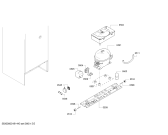 Схема №1 KGN39XW24E Bosch с изображением Дверь для холодильной камеры Bosch 00714245