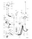 Схема №1 ADG 931/2 AV с изображением Колесо (ролик) для электропосудомоечной машины Whirlpool 481990501165