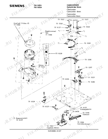Схема №13 FA118G4 с изображением Переключатель для видеоэлектроники Siemens 00734683