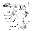 Схема №2 ADP 558 WH с изображением Часовой механизм для посудомоечной машины Whirlpool 481290508365
