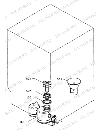 Взрыв-схема посудомоечной машины Marijnen CMS80 - Схема узла Water softener 066