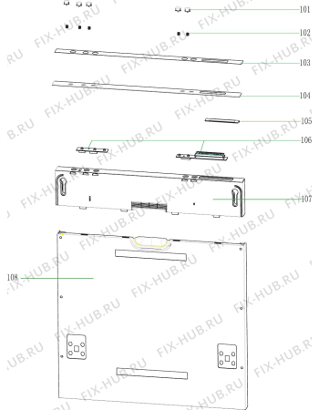Схема №3 DEDW645SI с изображением Ножка для посудомоечной машины DELONGHI DAU1591022
