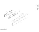 Схема №5 B48CT68N0 с изображением Модуль управления, запрограммированный для плиты (духовки) Bosch 11017596