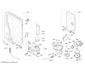 Схема №4 SMV53M90CH с изображением Передняя панель для посудомойки Bosch 00705713