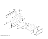 Схема №4 HGG933150J с изображением Крышка для электропечи Bosch 00711160