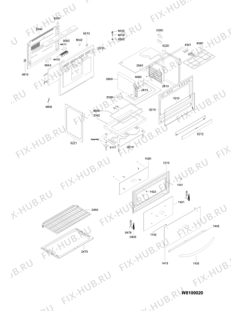 Схема №2 ACM 932 IX с изображением Таймер для плиты (духовки) Whirlpool 480121101624