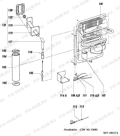 Взрыв-схема холодильника Unknown RM270 - Схема узла C20 Cold, User manual E