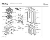 Схема №2 F6560 с изображением Декоративная планка для холодильной камеры Bosch 00233039