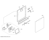 Схема №5 3VS302IA A+ Dosificador todo in 1 с изображением Передняя панель для посудомойки Bosch 00791231