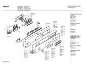 Схема №3 SRI5610 с изображением Передняя панель для электропосудомоечной машины Bosch 00357067