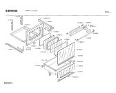 Схема №1 0750092069 EH680SG с изображением Рамка для плиты (духовки) Siemens 00081686