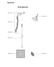 Схема №3 RO5729EA/410 с изображением Соленоид для электропылесоса Rowenta RS-RT3635