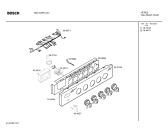 Схема №3 HSV165PEU Bosch с изображением Ручка переключателя для плиты (духовки) Bosch 00187443