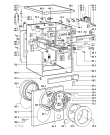 Схема №1 WA 2040 A/WS-GR с изображением Тумблер для стиральной машины Whirlpool 481227618265