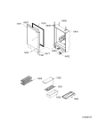 Схема №6 KRBC 9010/l LH с изображением Обрамление полки для холодильника Whirlpool 480132101946