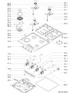 Схема №1 AKT699IX1 (F091957) с изображением Инструкция по эксплуатации для духового шкафа Indesit C00368644
