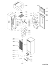 Схема №1 ARC2210WH (F090334) с изображением Инструкция по эксплуатации для холодильника Indesit C00346049