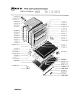 Схема №2 1050UF с изображением Крышка для плиты (духовки) Bosch 00023516