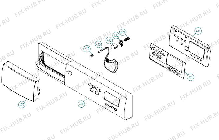 Взрыв-схема стиральной машины Gorenje PROD 06SVII UK   -Titanium (900002775, TDC33) - Схема узла 04