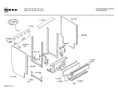 Схема №3 195301773 5223.11I с изображением Панель для посудомоечной машины Bosch 00114379
