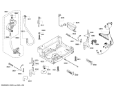Схема №5 DI260411 с изображением Передняя панель для посудомоечной машины Bosch 00676700