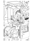 Схема №1 AWZ 129 с изображением Обшивка для электросушки Whirlpool 481245219543