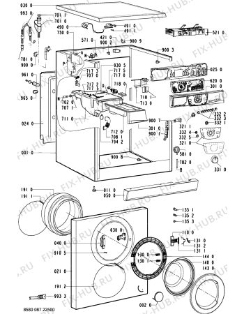 Схема №1 207 335 с изображением Другое для стиральной машины Whirlpool 481221479485