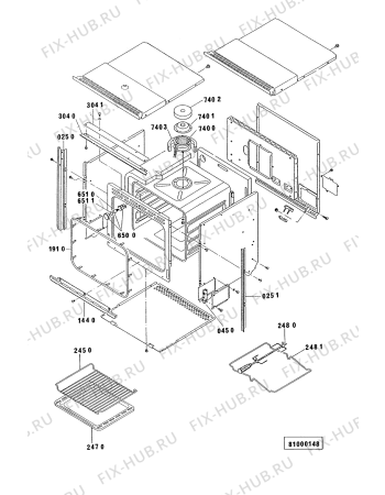 Схема №2 AKP 902 AV с изображением Кнопка для электропечи Whirlpool 481941379093