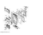 Схема №5 KG57U95SKD с изображением Крышка для холодильной камеры Siemens 00238014