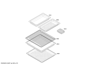 Схема №3 3HV468X с изображением Дисплейный модуль для плиты (духовки) Bosch 00664925