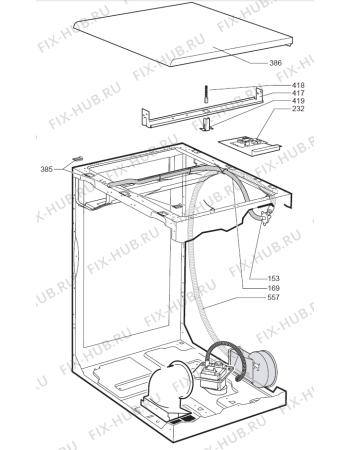 Взрыв-схема комплектующей Gorenje T320EK   -Elec Condenser(900000021, 122093732000) - Схема узла 02